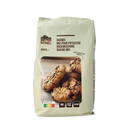 Nutribel Bakmix universeel glutenvrij bio 450.00 Gram