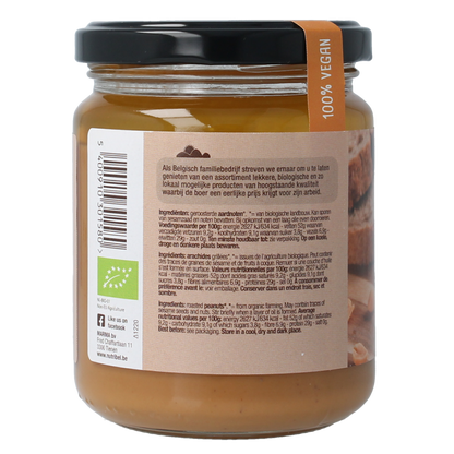 Nutribel Pindakaas bio 250.00 Gram
