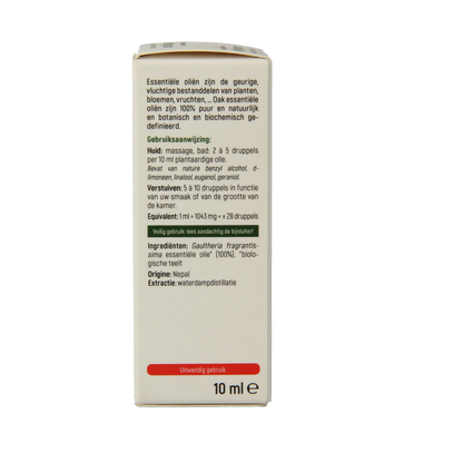 Oak Wintergroen bio 10.00 Milliliter
