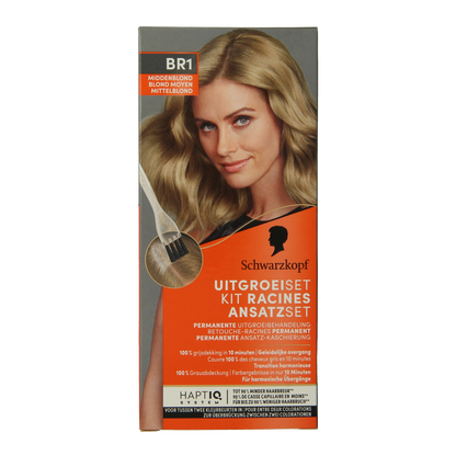 Schwarzkopf Vital uitgroeiset middenblond 1.00 Set