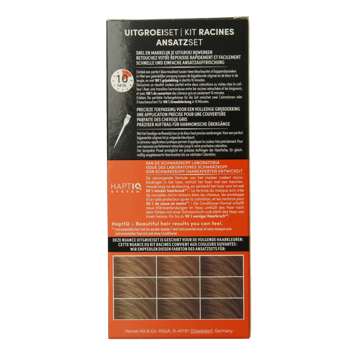 Schwarzkopf Vital uitgroeiset middenblond 1.00 Set
