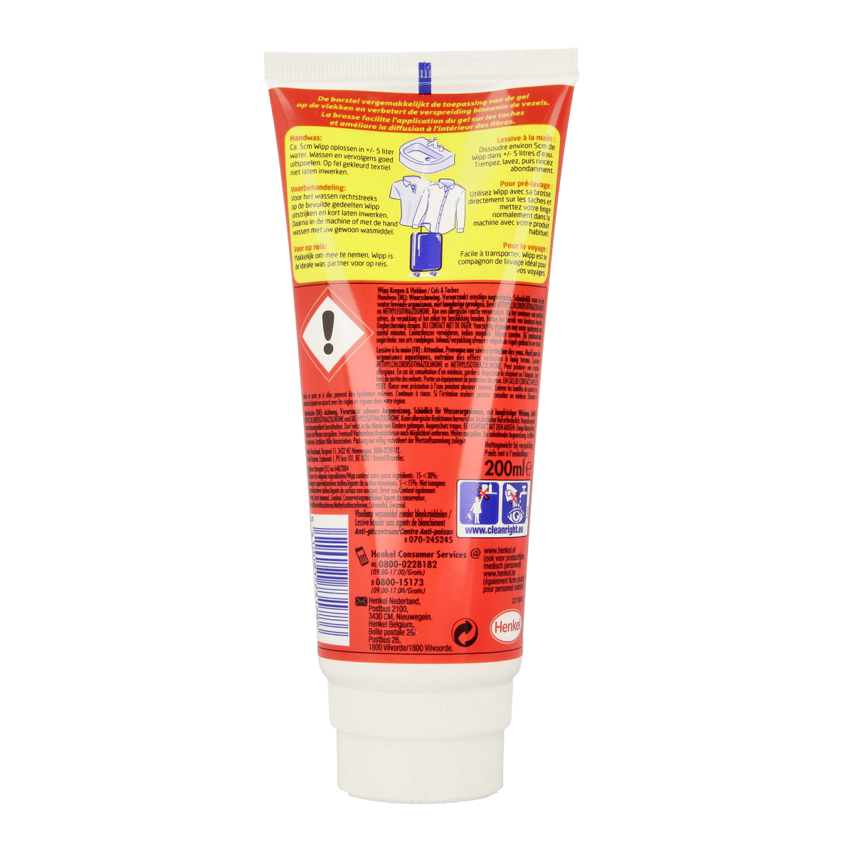 Wipp Vlekverwijderaar tube 200.00 Milliliter