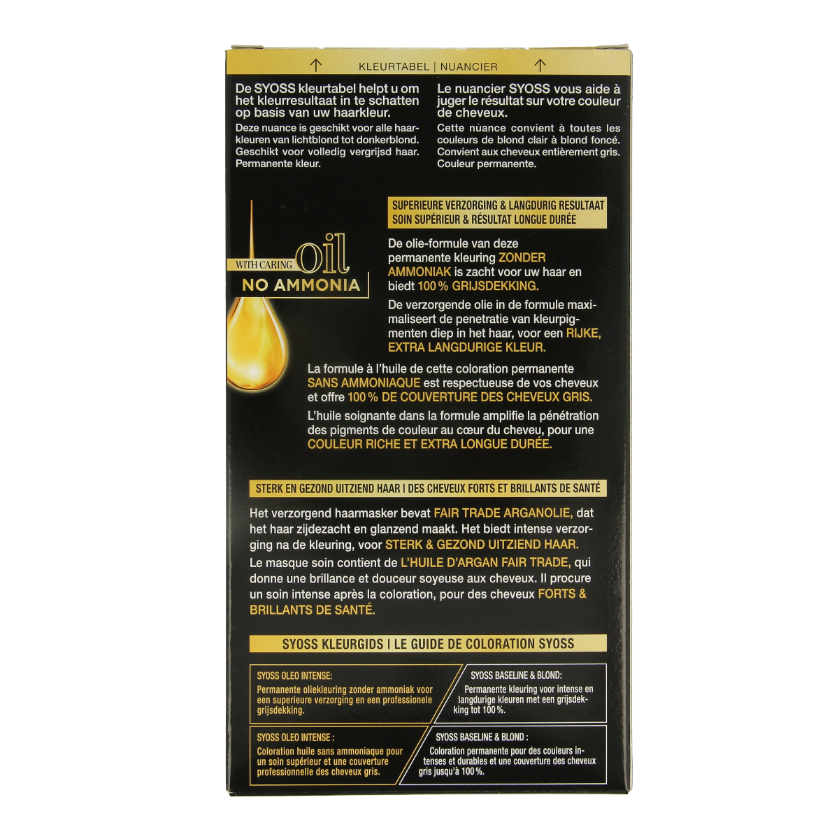 Syoss Color Oleo Intense 8-05 beige blond haarverf  1.00 Set
