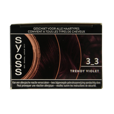 Syoss Colors baseline 3-3 dark violet 1.00 Set