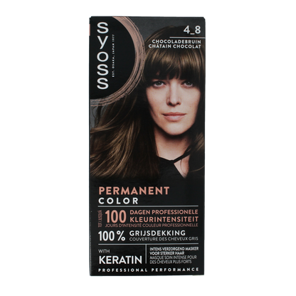 Syoss Color baseline 4-8 choco brown 1.00 Set