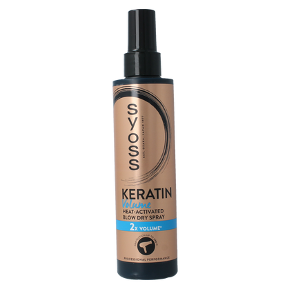 Syoss Keratine volume heatprotection spray 200.00 Milliliter