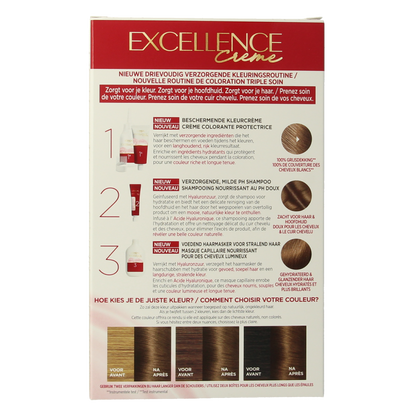 Excellence Excellence 6 donkerblond 1.00 Set