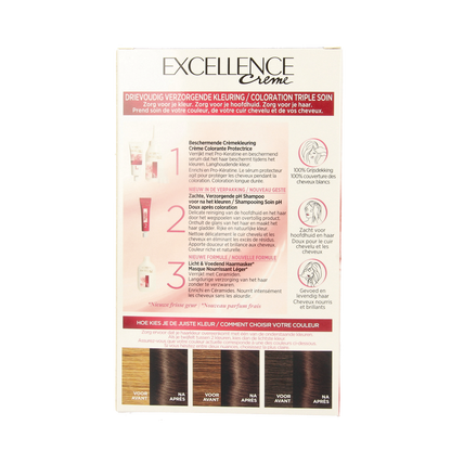 Excellence Excellence 3 donkerbruin 1.00 Set