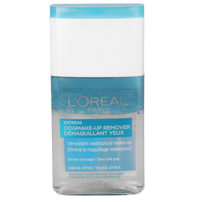 L'Oreal Paris Express oogmake-up en lipstick remover 125.00 Milliliter