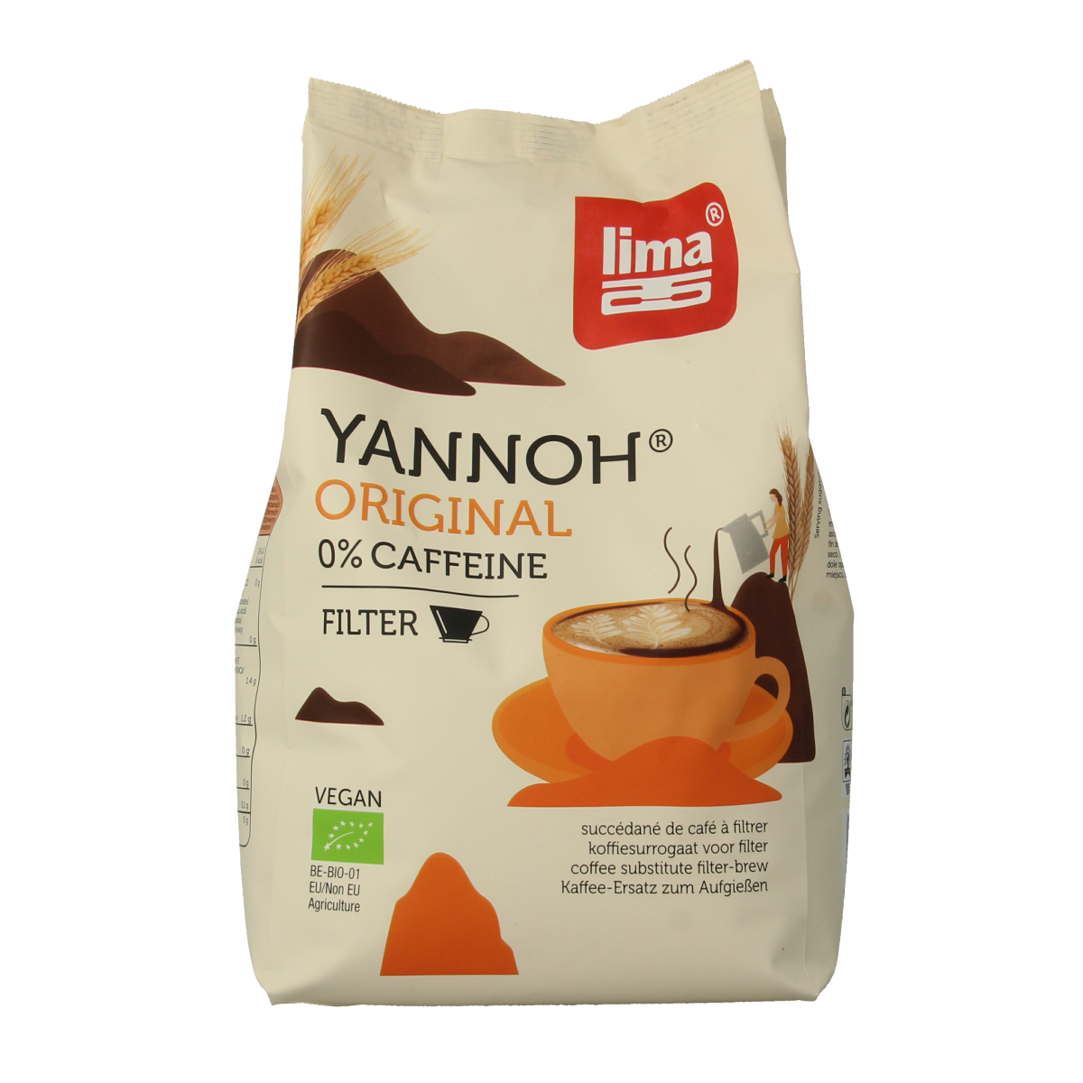 Lima Yannoh snelfilter original bio 1.00 Kilogram