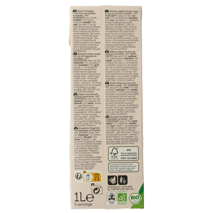 Lima Rice drink hazelnoot amandel bio 1.00 Liter
