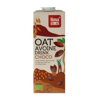 Lima Oat drink choco bio 1.00 Liter