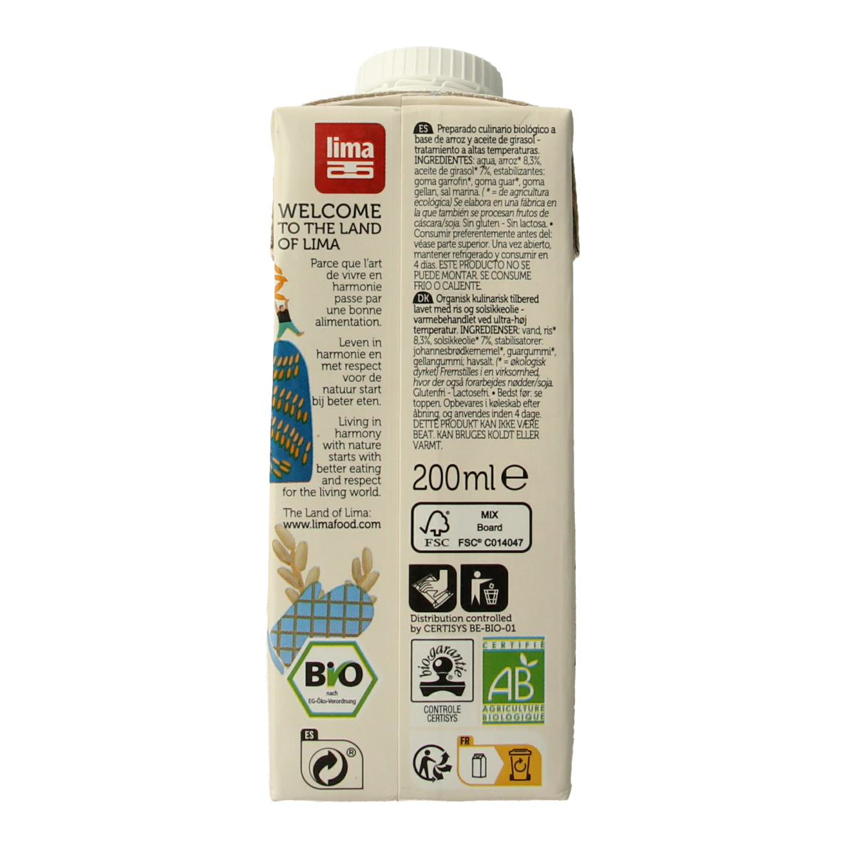 Lima Rice cuisine bio 200.00 Milliliter