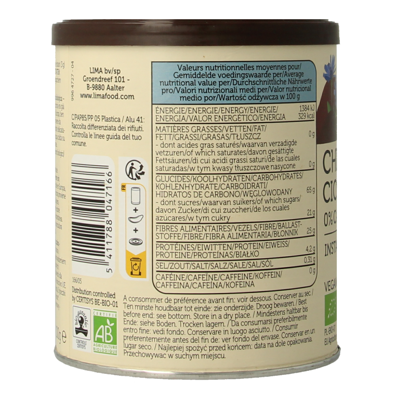 Lima Cichorei instant original bio 100 Gram
