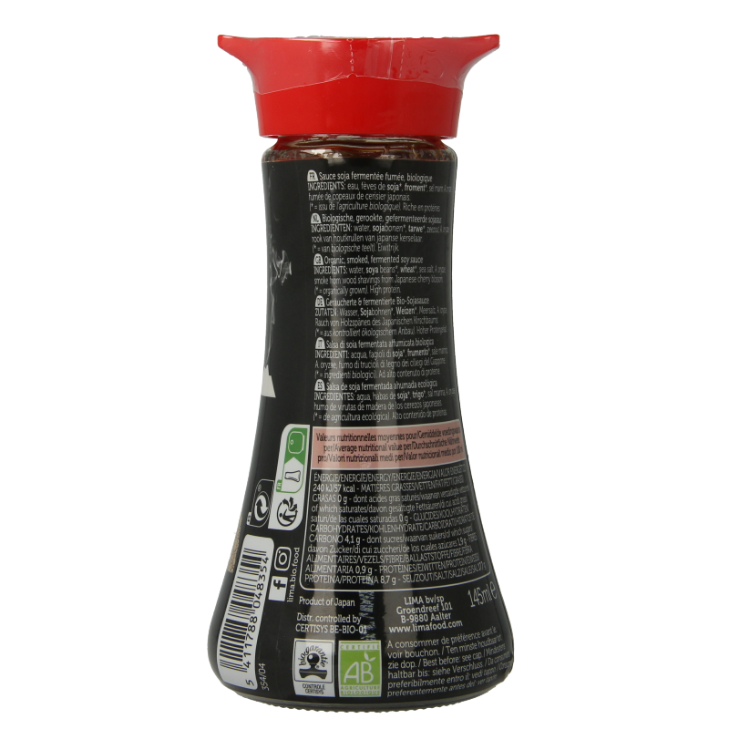 Lima Shoyu smoked dispenser bio 145 Milliliter