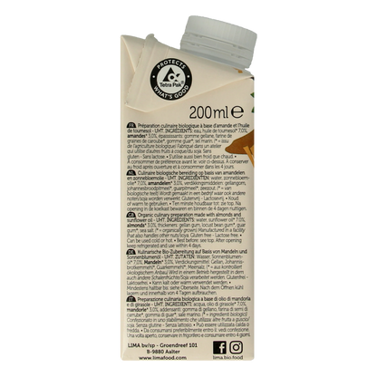 Lima Almond cuisine bio 200.00 Milliliter