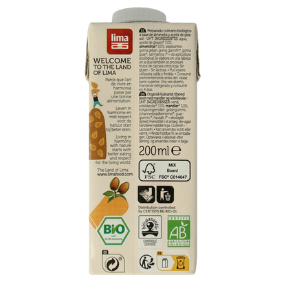 Lima Almond cuisine bio 200.00 Milliliter