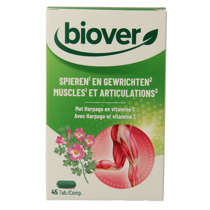 Biover Spieren en gewrichten 45.00 Tabletten