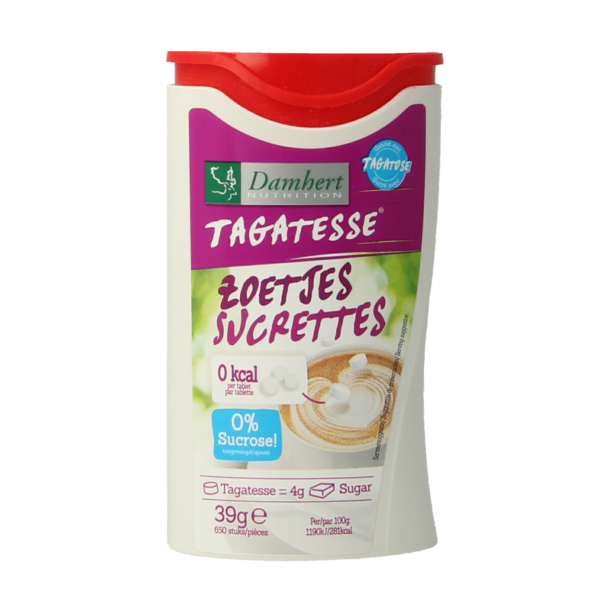 Damhert Tagatesse tafel dispenser 850.00 Stuks