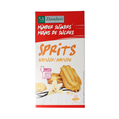 Damhert Sprits natuur 130.00 Gram