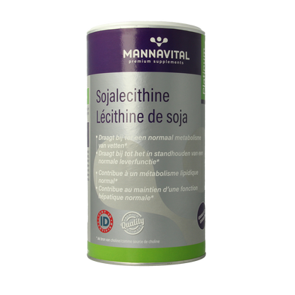 Mannavital Soja lecithine granulaat 500.00 Gram