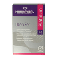 Mannavital IJzer platinum 60 Vegetarische capsules