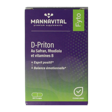 Mannavital D-priton 60.00 Capsules