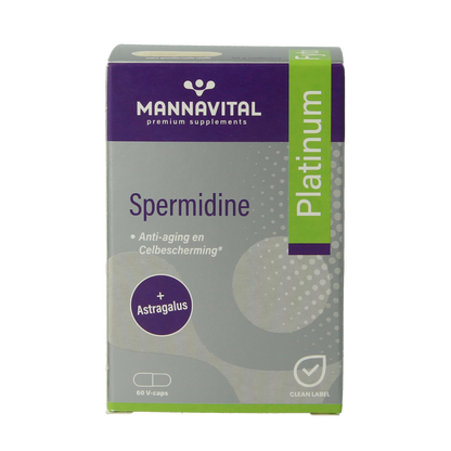 Mannavital Spermidine platinum 60.00 Vegetarische capsules