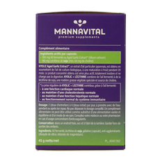 Mannavital Kyolic + lecithine 75.00 Capsules