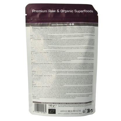 Biotona Maqui raw powder bio 150.00 Gram