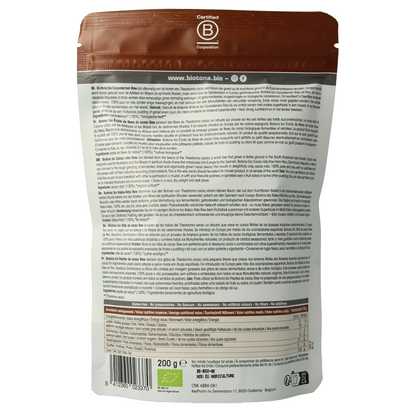 Biotona Cacao nibs bio 200.00 Gram