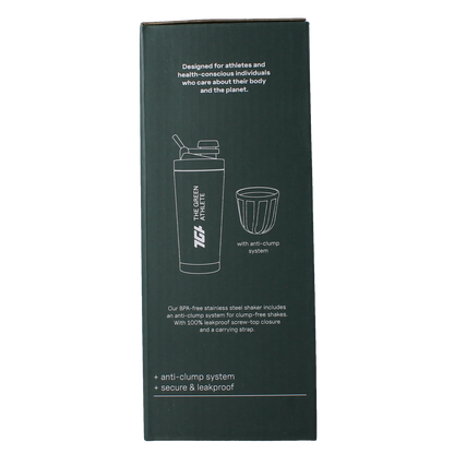 The Green Athlete Shaker 700ml 1.00 Stuks