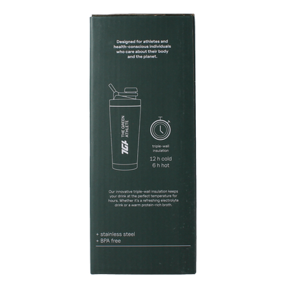 The Green Athlete Shaker 700ml 1.00 Stuks