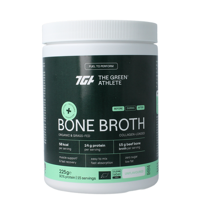 The Green Athlete Beef bone broth bio 225.00 Gram