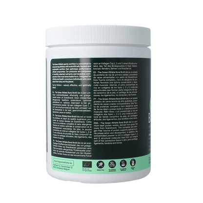 The Green Athlete Beef bone broth bio 225.00 Gram