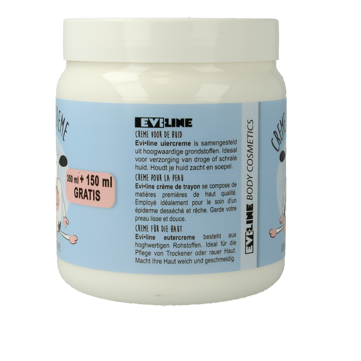 Evi Line Uiercreme 350 + 150ml 500.00 Milliliter