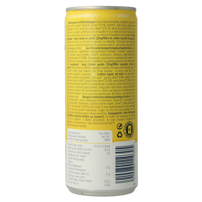 Buddy Drink ginger & lemon bio 250.00 Milliliter