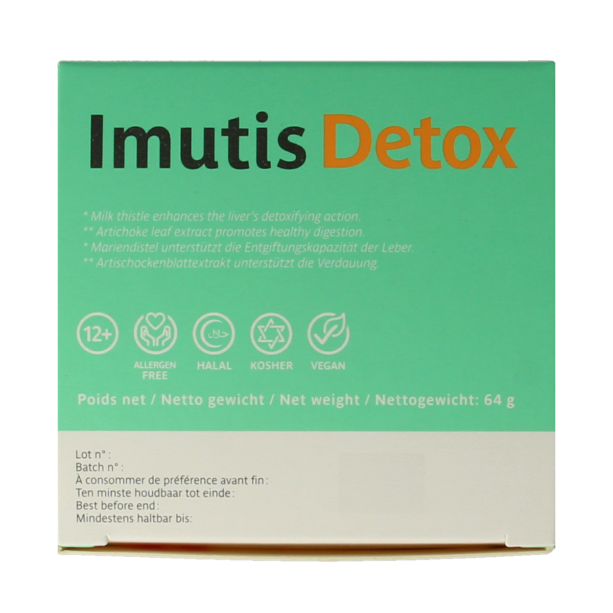 Trenker Imutis detox 120.00 Capsules