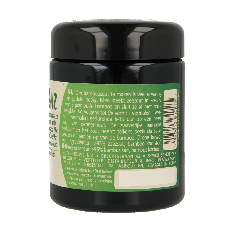 Bambu Salz Bamboezout grof 9x gebrand 270 Gram