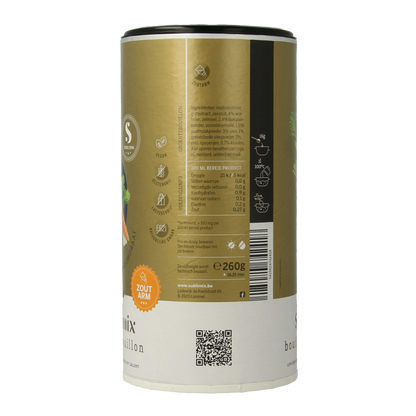 Sublimix Groentebouillon zoutarm glutenvrij 260 Gram