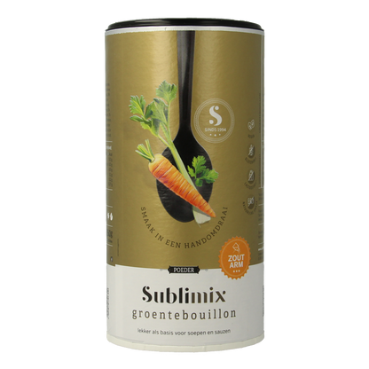 Sublimix Groentebouillon zoutarm glutenvrij 260 Gram