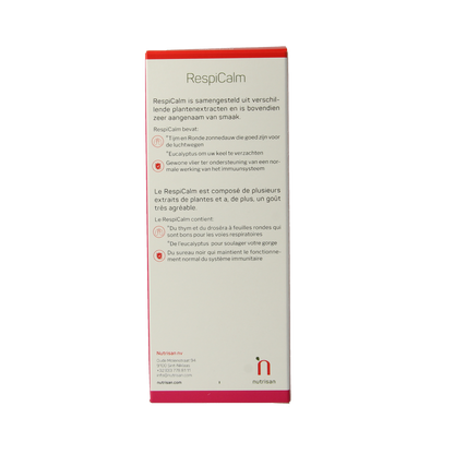 Nutrisan Respicalm  (siroop) 200.00 Milliliter