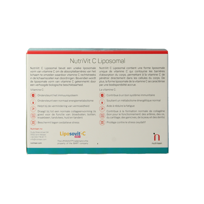 Nutrisan Nutrivit C liposomal 30 Stuks