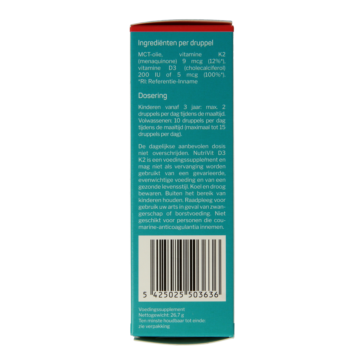 Nutrisan Nutrivit D3-K2 30.00 Milliliter