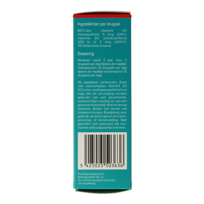 Nutrisan Nutrivit D3-K2 30.00 Milliliter