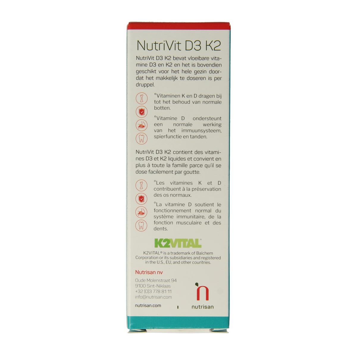 Nutrisan Nutrivit D3-K2 30.00 Milliliter
