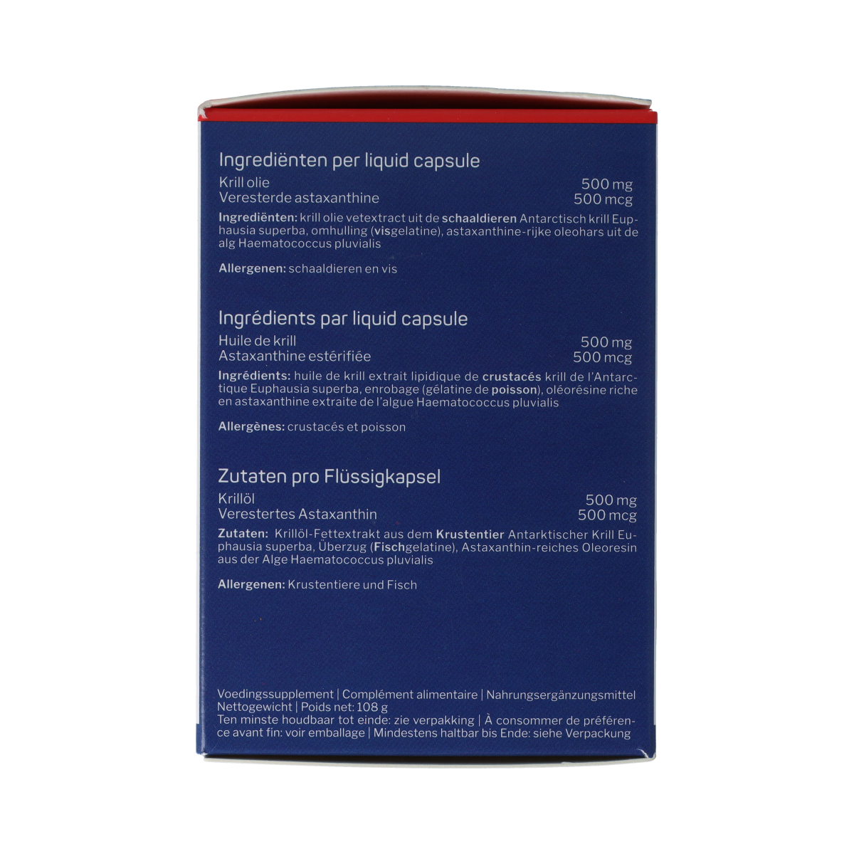 Nutrisan Krill oil 180.00 Licaps