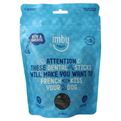 Imby Pet Food  Hondensnack dental stick vegan 100.00 Gram