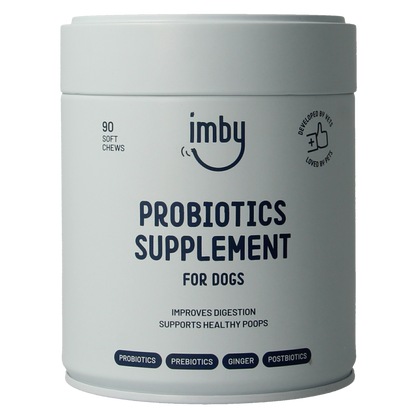Imby Pet Food  Probiotica supplement hond 90.00 Kauwtabletten