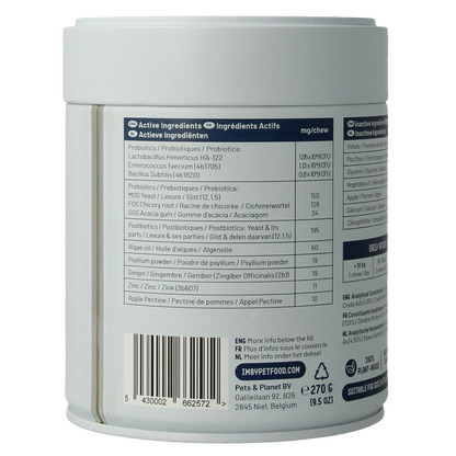 Imby Pet Food  Probiotica supplement hond 90.00 Kauwtabletten